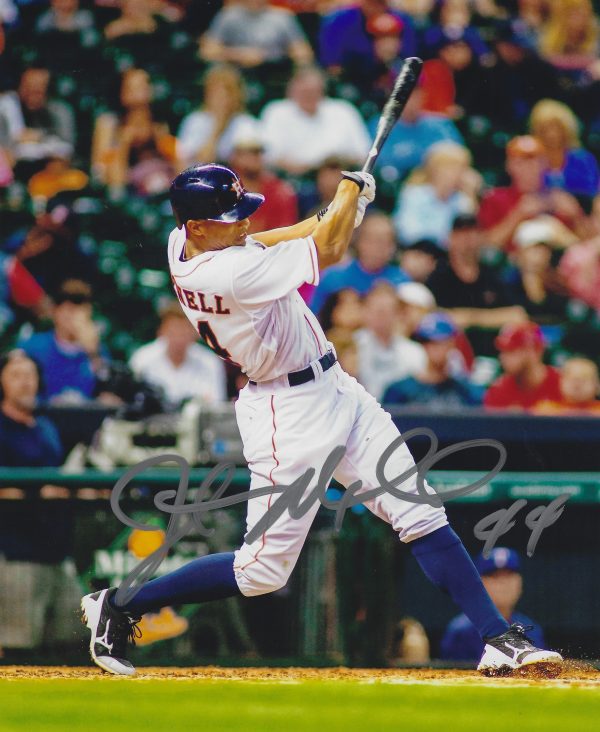 AUTOGRAPHED JUSTIN MAXWELL 8X10 Houston Astros Photo