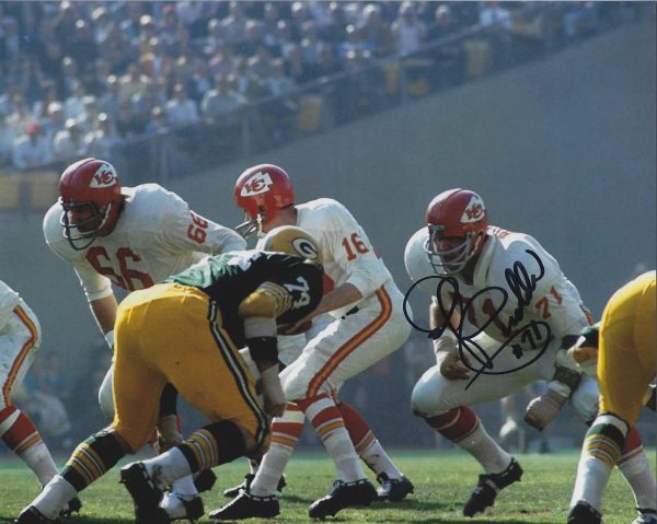 Autographed ED BUDDE 8x10 Kansas City Chiefs Photo