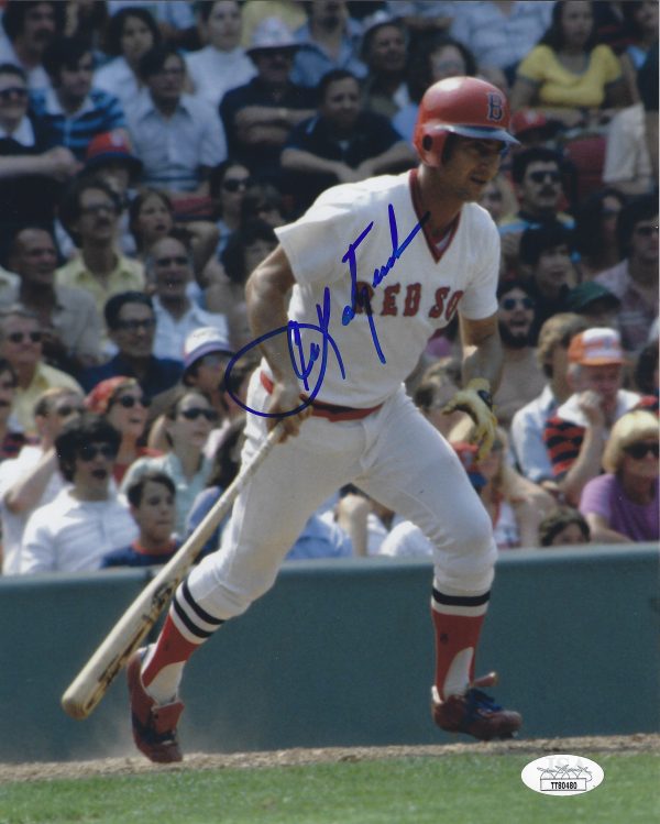 Autographed CARL YASTRZEMSKI 8X10 Boston Red Sox  JSA COA
