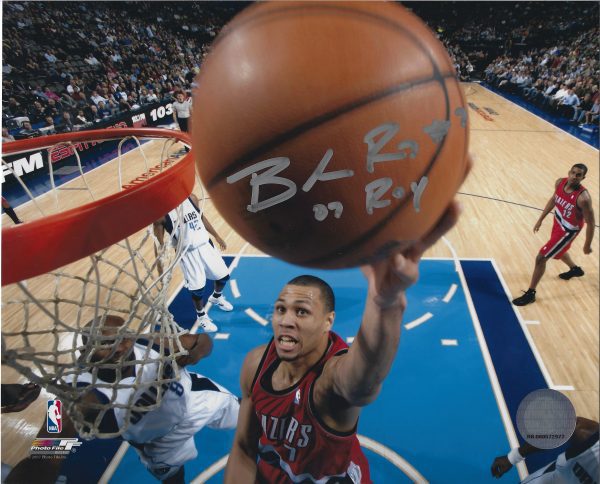 Autographed BRANDON ROY 8x10 Portland Trail Blazers Photo