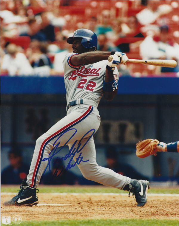 AUTOGRAPHED RONDELL WHITE 8X10 Montreal Expos Photo