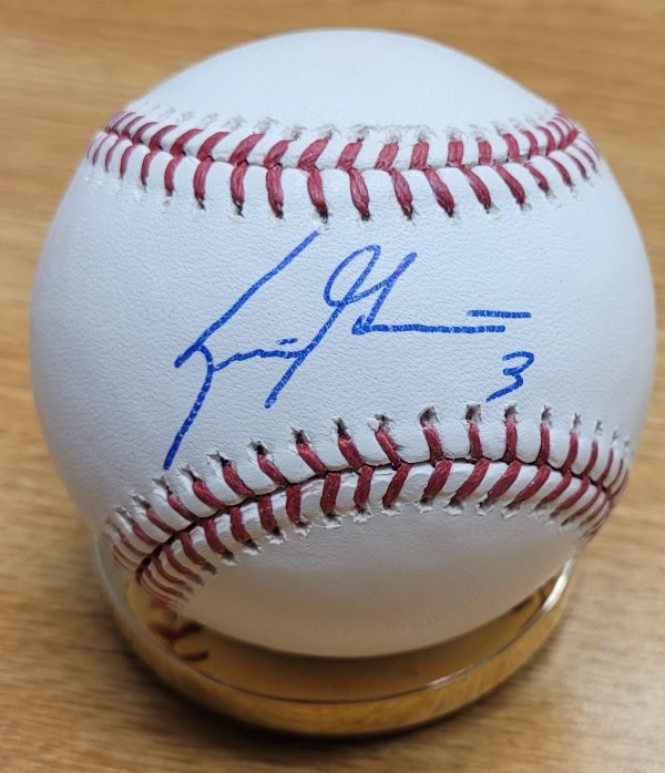 Autographed SCOOTER GENNETT Official Major League Baseball