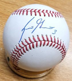 Autographed SCOOTER GENNETT Official Major League Baseball