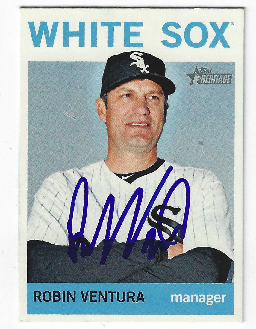 robin ventura baseball card