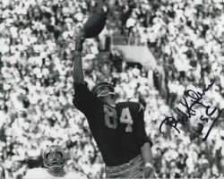 Autographed BOB KLEIN USC Trojans 8X10 Photo
