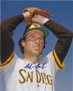 Autographed RICH TROEDSON 8x10 San Diego Padres Photo