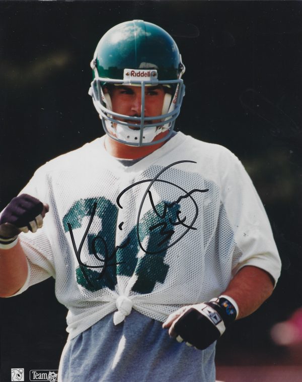 Autographed KEVIN TURNER 8X10 Philadelphia Eagles Photo