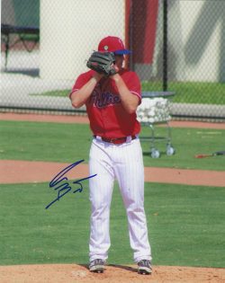 AUTOGRAPHED ANDREW BELLATTI 8x10 Philadelphia Phillies Photo