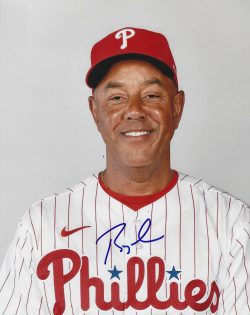 AUTOGRAPHED BOBBY MEACHAM 8x10 Philadelphia Phillies Photo