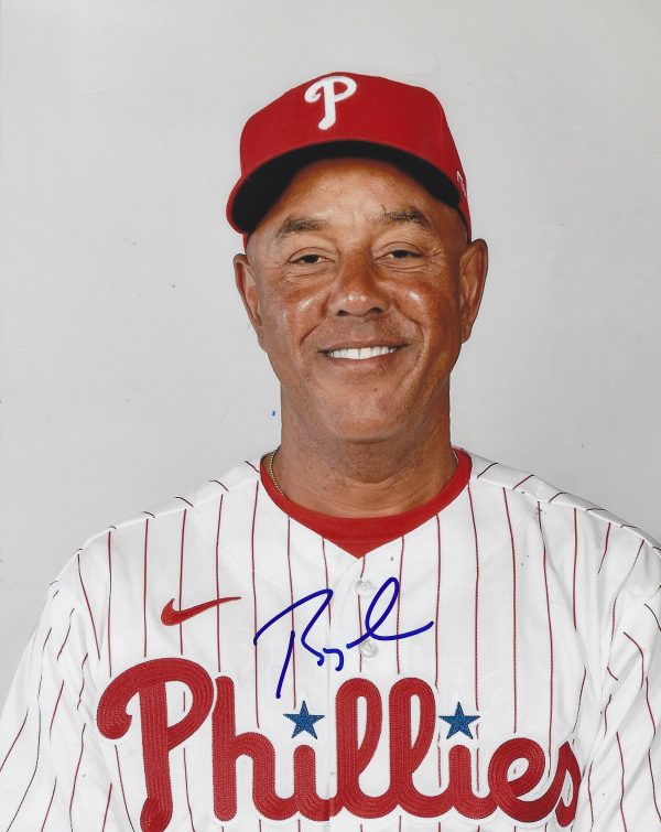 AUTOGRAPHED BOBBY MEACHAM 8x10 Philadelphia Phillies Photo