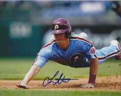 Autographed LUKE WILLIAMS 8X10 Philadelphia Phillies Photo