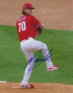 Autographed BAILEY FALTER 8X10 Philadelphia Phillies Photo