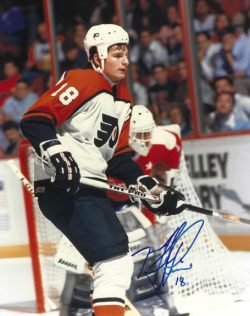 Autographed MIKE RICCI 8X10 Philadelphia Flyers Photo