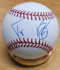 Autographed TREVOR ROGERS Official Rawlings Major League Baseball
