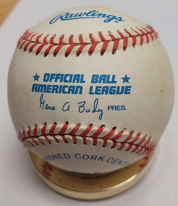 Autographed JOSE ROSADO Official American League Baseball - Image 2