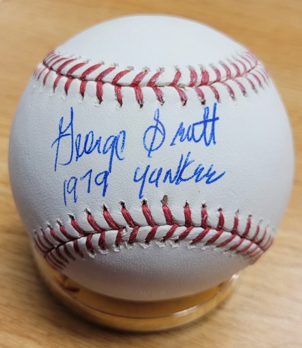 Autographed GEORGE SCOTT "1979 Yankee" Official Major League Baseball