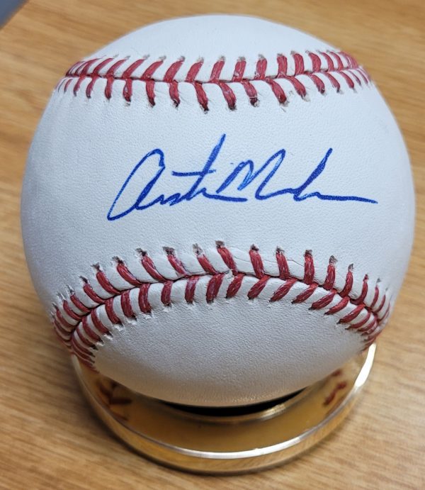 Autographed AUSTIN MEADOWS Official Major League Baseball JSA Hologram