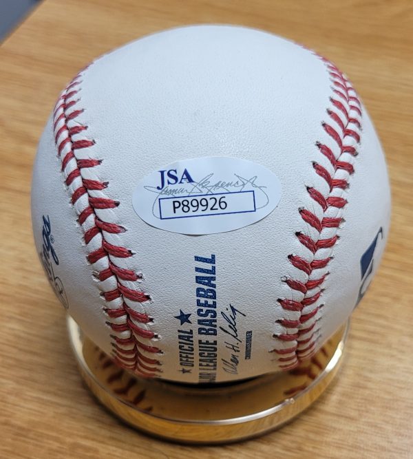 Autographed AUSTIN MEADOWS Official Major League Baseball JSA Hologram - Image 2