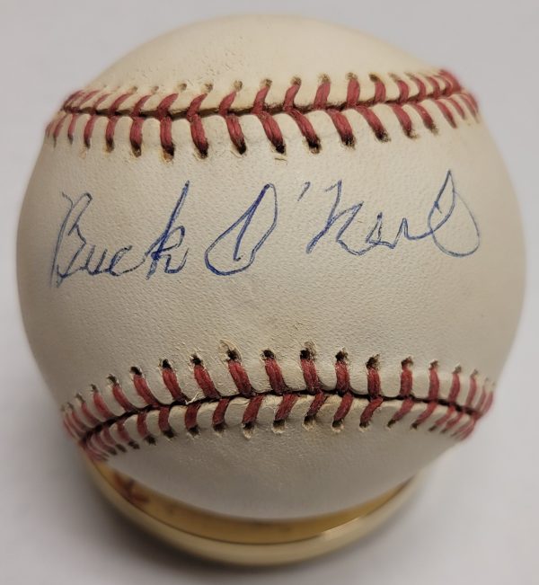 Autographed Buck O'Neil Official National League Baseball