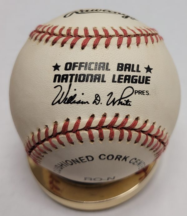 Autographed Buck O'Neil Official National League Baseball - Image 2