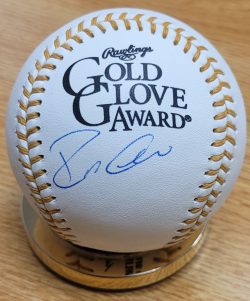 Autographed ROBINSON CANO Official Gold Glove Major League Baseball