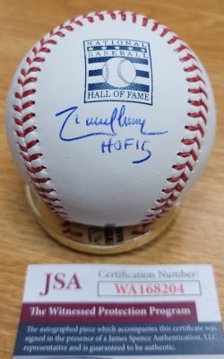Autographed RANDY JOHNSON "HOF 15" Official Rawlings HOF Logo Major League Baseball JSA