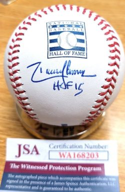 Autographed RANDY JOHNSON "HOF 15" Official Rawlings HOF Logo Major League Baseball JSA