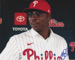 Autographed DIDI GREGORIUS 8X10 Philadelphia Phillies Photo