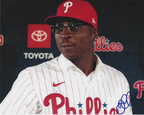 Autographed DIDI GREGORIUS 8X10 Philadelphia Phillies Photo