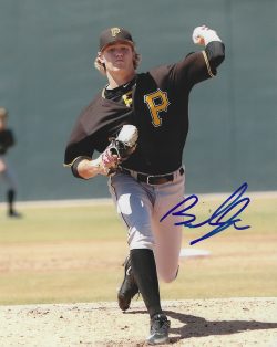 Autographed BRAEDEN OGLE 8X10 Pittsburgh Pirates Photo