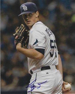 Autographed ANDREW BELLATTI 8X10 Tampa Bay Rays Photo