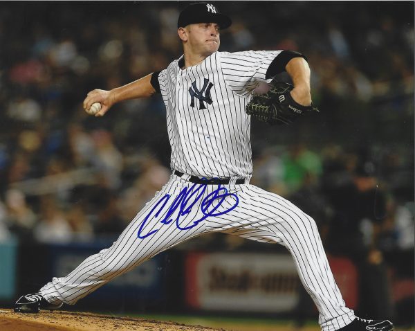 AUTOGRAPHED CALEB COTHAM 8x10 New York Yankees Photo