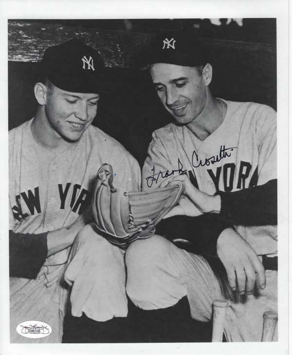 AUTOGRAPHED FRANK CROSETTI 8x10 New York Yankees Photo JSA