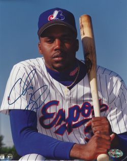 AUTOGRAPHED CLIFF FLOYD 8X10 Montreal Expos Photo PSA/DNA