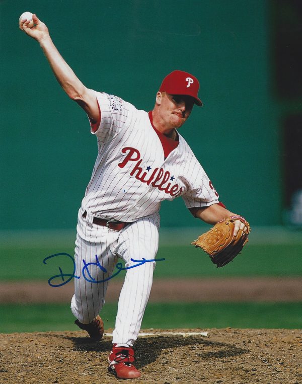 AUTOGRAPHED RICH HUNTER 8X10 Philadelphia Phillies Photo