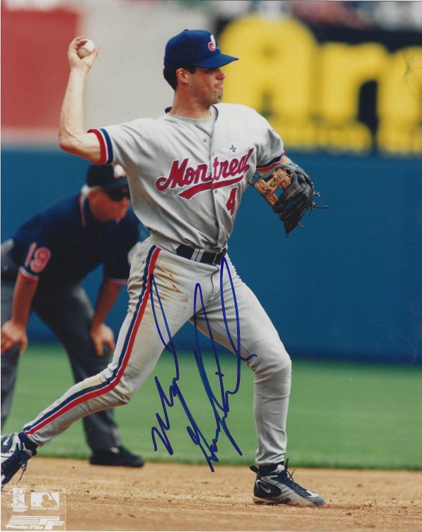 AUTOGRAPHED MARK GRUDZIELANEK 8x10 Montreal Expos Photo