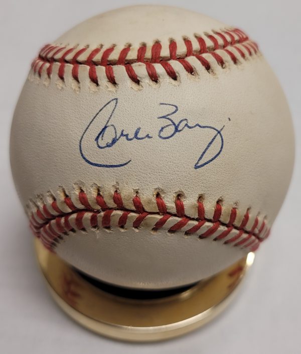 Autographed CARLOS BAERGA Rawlings Official National League Baseball