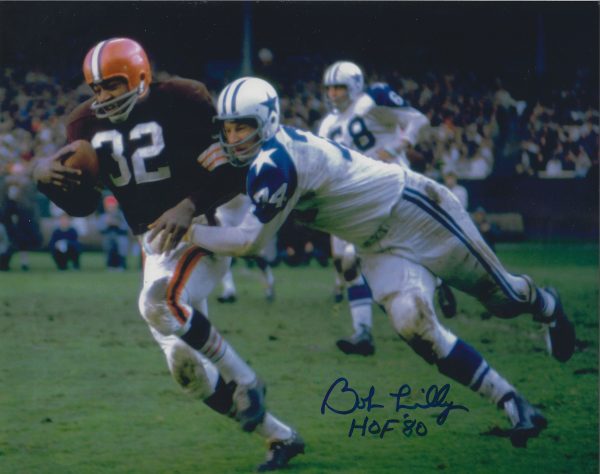 Autographed  BOB LILLY 8x10 Dallas Cowboys Photo