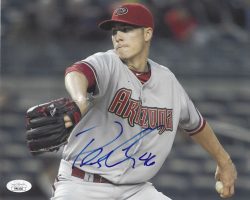 Autographed PATRICK CORBIN 8X10 Arizona Diamondbacks Photo JSA