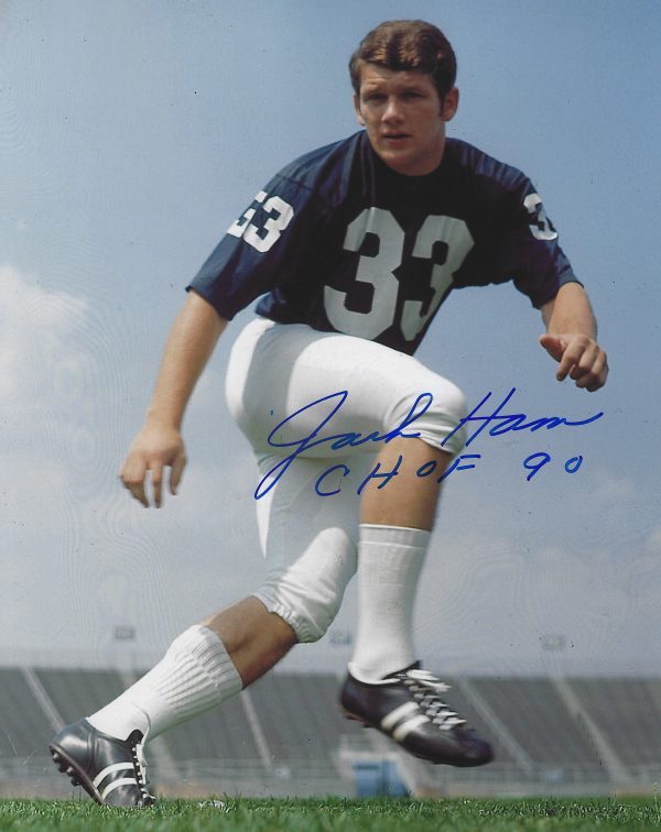 Autographed  JACK HAM CHOF 90 8X10 Penn State Nittany Lions Photo