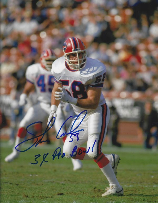 Autographed SHANE CONLAN "3x Pro Bowl" 8X10 Buffalo Bills Photo