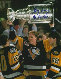 Tom Barrasso Signed Pittsburgh Penguins Matte 11x14 Photo Hockey NHL 1 –  Mustang Comics