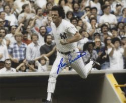 AUTOGRAPHED LOU PINIELLA 8X10 NEW YORK YANKEES photo