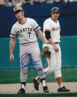 AUTOGRAPHED BOB ROBERTSON "71 WSC" 8X10 Pittsburgh Pirates Photo