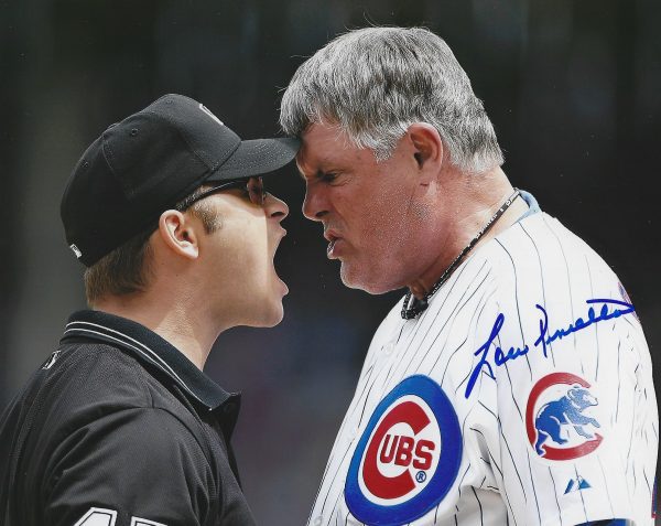 AUTOGRAPHED LOU PINIELLA 8X10 Chicago Cubs Photo