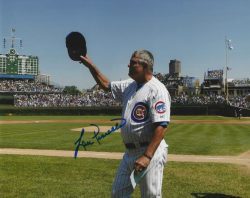 AUTOGRAPHED LOU PINIELLA 8X10 Chicago Cubs Photo