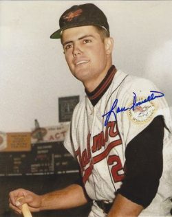 AUTOGRAPHED LOU PINIELLA 8X10 Baltimore Orioles photo