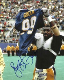 Autographed HUGH GREEN 8X10 Pitt Panthers Photo