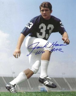 Autographed  JACK HAM "We are"  8X10 Penn State Nittany Lions Photo