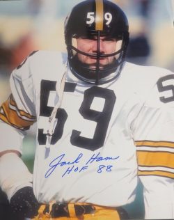 Autographed Jack Ham Pittsburgh Steelers 11x14 photo